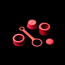 Silicone Accessory Set - CARTA - Bordeaux