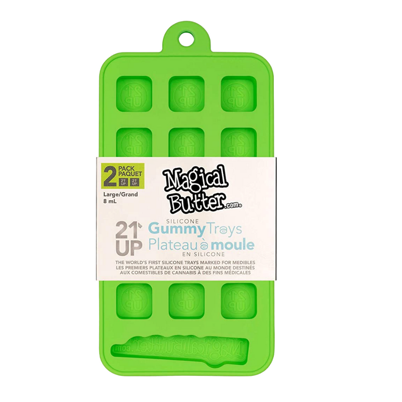 Non-Stick Silicone 21UP™ Square Medible Tray by Magical Butter