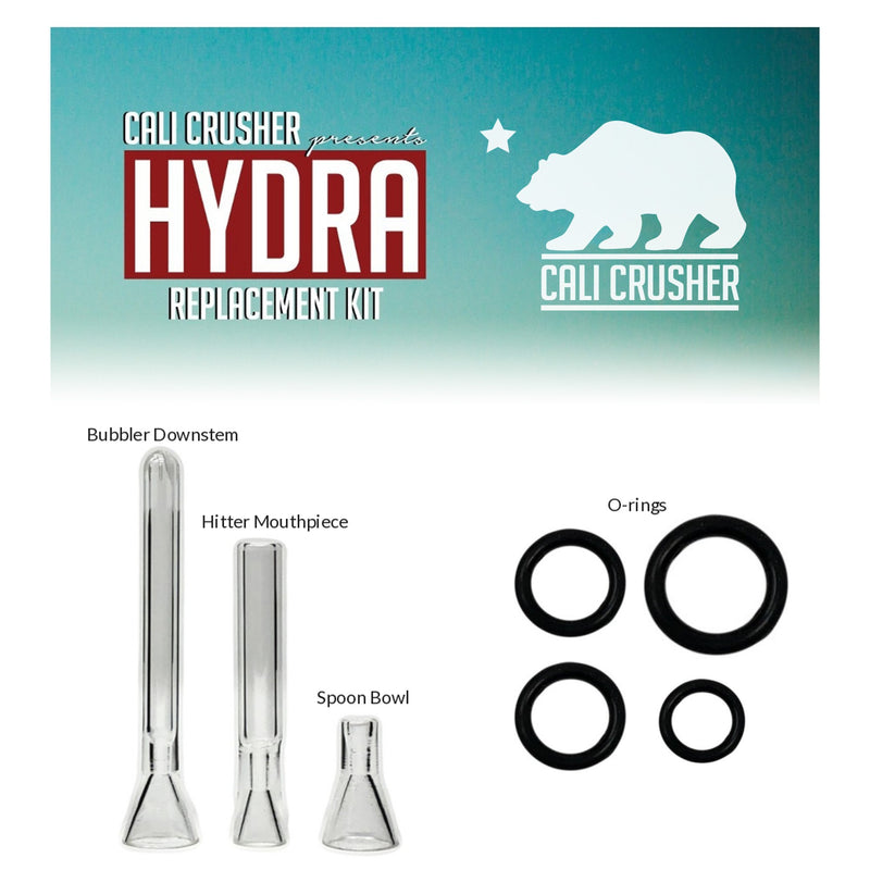 HYDRA Replacement Kit - 4 O-rings, 3 Glass Pieces